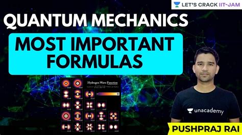 Quantum Mechanics Most Important Formulas Iit Jam Physics Let S