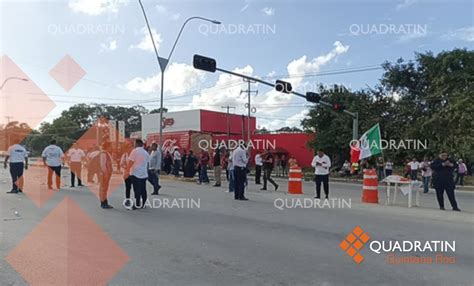 Liberan Manifestantes La Jos L Pez Portillo De Canc N Quadratin