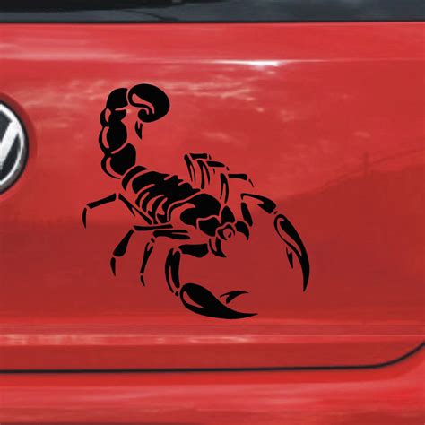 Cm Cute D Scorpion Car Stickers Vinyl Decal Sticker For Cars