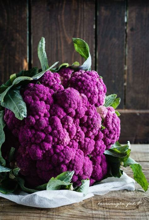 100 Violetto Di Sicilia Purple Heirloom Cauliflower Seeds Etsy