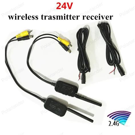 100m Range Car Video transmitter Receiver kit 2.4G Wireless Cam ...