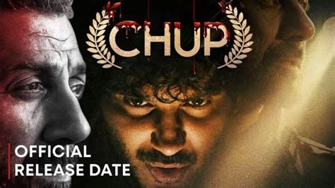 Chup Movie Official Trailer Sunny Deol Dulquer Salmaan