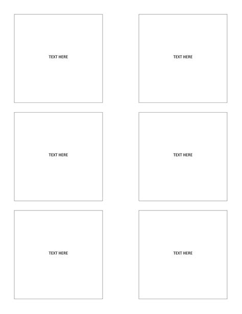 Printable Sticky Note Template 3in By 3in Etsy