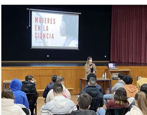 Charla para el alumnado de 4º de ESO LA MUJER EN LA CIENCIA