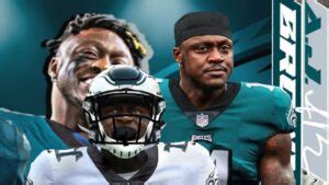 AJ Brown Stats Bio Info Eagles WR Career Season Stats Updated