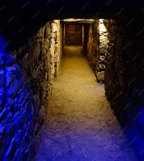 Premium Photo | Ancient tunnels on chavin archaeological site peru ...