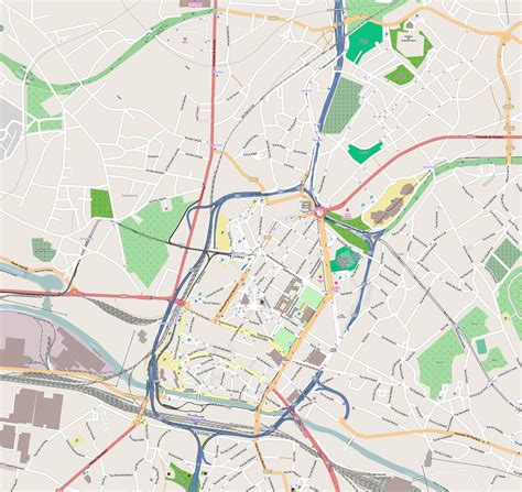 Charleroi Kaart Belgie Vogels