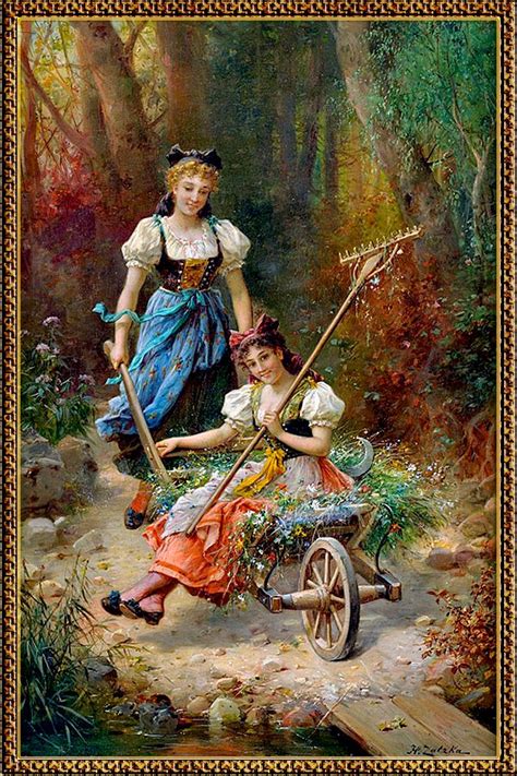 Hans Zatzka Art Romantic Art Classic Art