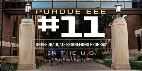 Purdue Eee Graduate Program Ranked Th In The Nation By U S News And