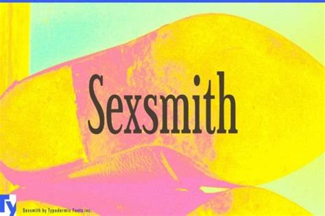 Sexsmith Font By Freebies · Creative Fabrica