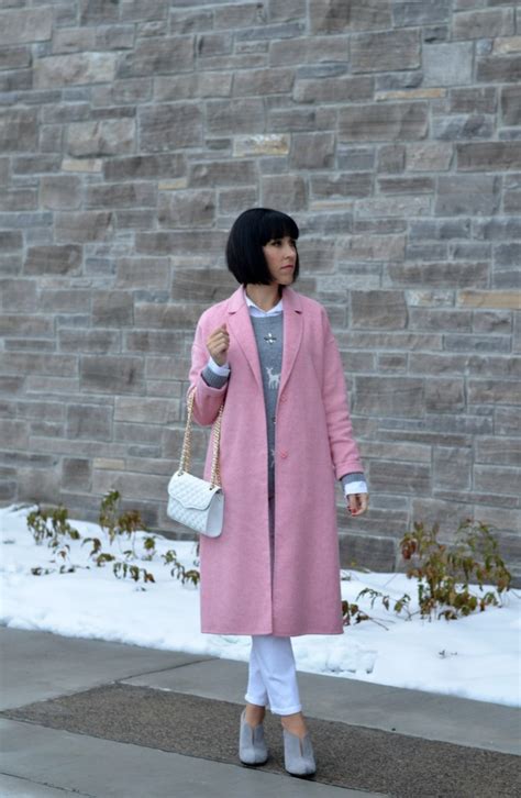 How To Wear A Pink Coat In Winter The Pink Millennial