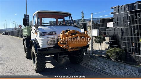 Lkw Unimog 406 Allrad Mit Zapfwelle Vorne Luftkompressor Euroholz Hagen