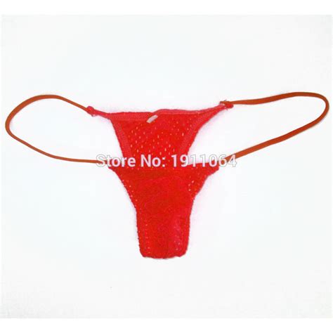 K D K Mens Micro Pouch Smallest Bikini String Thong Eyelet Sport Tricot EBay
