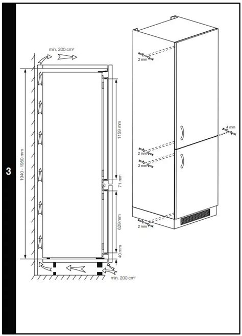 Beko K54306 Sliding Refrigerator Instruction Manual