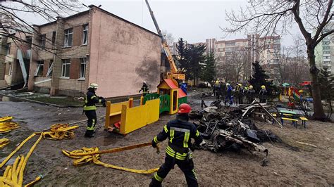 Ukraine Interior Minister Among 14 Killed In Helicopter Crash Near Kyiv The Moscow Times