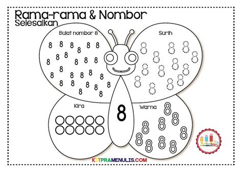 Latihan Mewarna Nombor Latihan Darab Nombor Sambil Mewarna Latihan