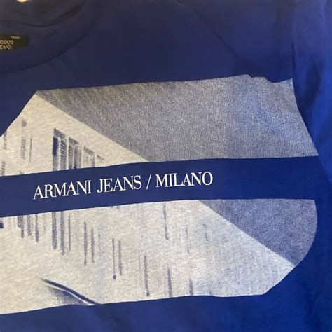 Armani Jeans Shirts Armani Jeans Mens Tshirt Size L Poshmark