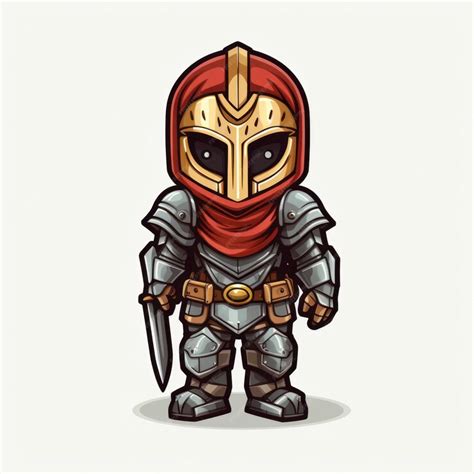 Premium AI Image | Crusader Knight Armor Medieval Europe