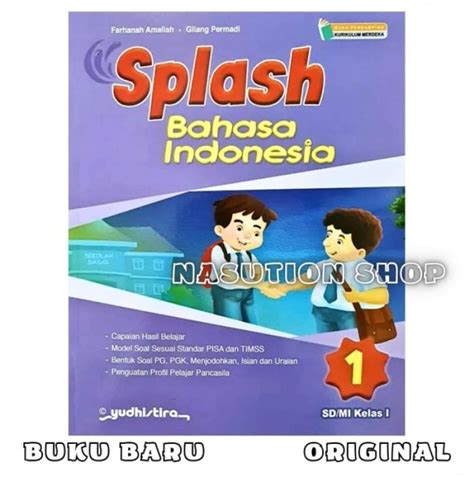 Jual Buku Splash Bahasa Indonesia Kelas 1 2 3 4 5 6 Sd Yudhistira