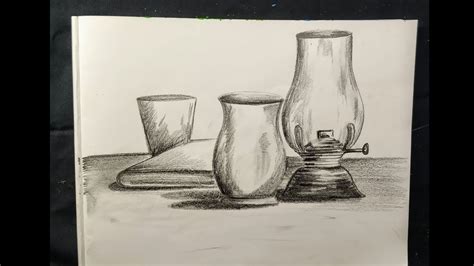 Ever Art Still Life Drawing With Pencil Shade In Easy Way Step By Step