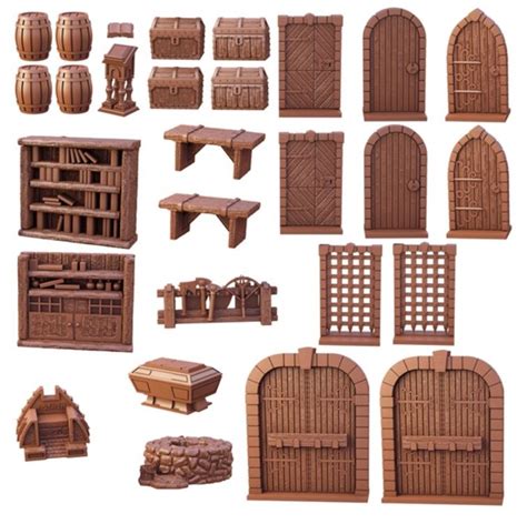 Terrain Crate Dungeon Essentials Grimfield Games