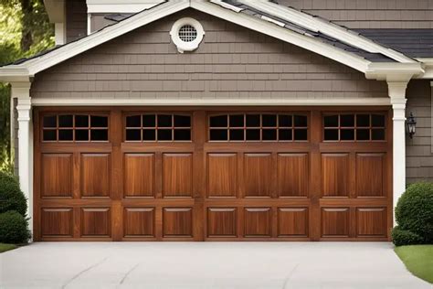 Wood Panel Garage Doors: Durable Option for Home