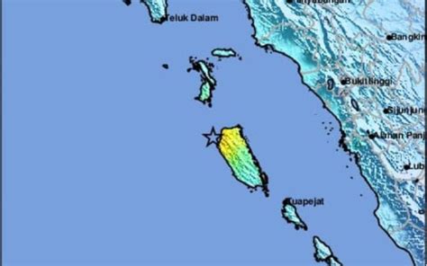 Diguncang Gempa Tektonik Magnitudo 6 1 Warga Mentawai Panik Jabar News