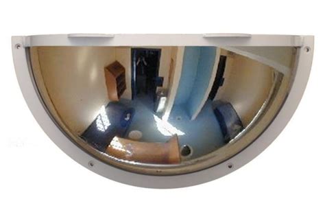 Securikey Polycarbonate Convex Mm Half Dome Indoor Corridor Mirror