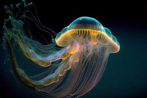 Deep Sea Jellyfish Bioluminescence