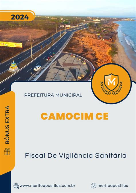 Apostila Fiscal De Vigil Ncia Sanit Ria Prefeitura De Camocim Ce