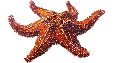 AI generated Starfish on Transparent Background 42388199 PNG