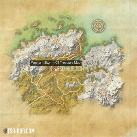 Western Skyrim Ce Treasure Map Eso Hub Elder Scrolls Online