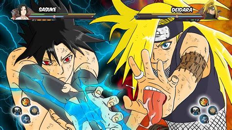 PERTARUNGAN TERAKHIR SASUKE VS DEIDARA Naruto Ultimate Ninja Storm 2