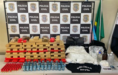 Polícia Civil Denarc apreende 90 quilos de entorpecentes no bairro