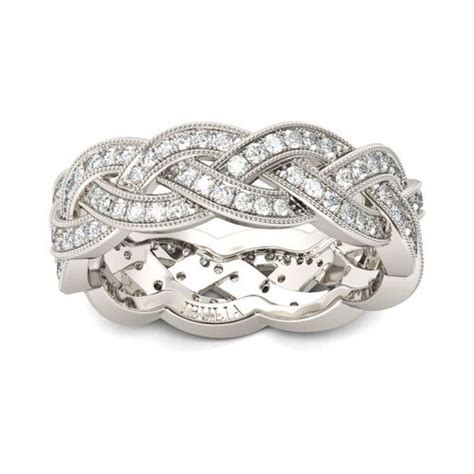 Jeulia Bague De Femme Entrelac En Argent Sterling Coupe Ronde Jeulia Fr