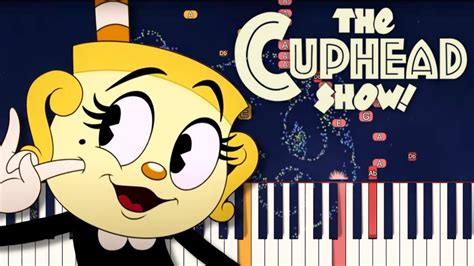 The Cuphead Show Turn Up The Charm Piano Tutorial YouTube