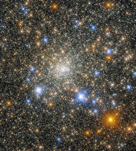 Hubble Portrait Of A Globular Cluster A Multitude Of Glittering Stars