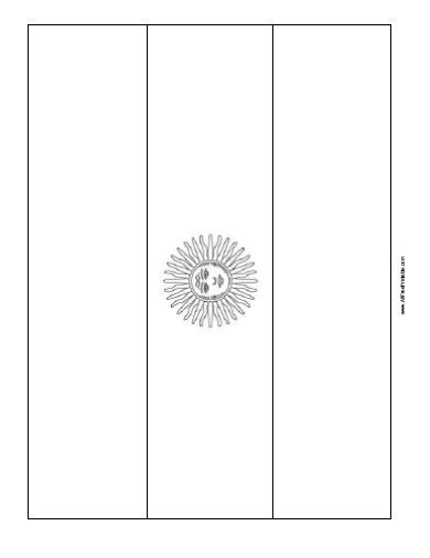 Argentina Flag Coloring Page Free Printable 8428 | The Best Porn Website