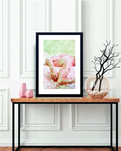 Gay Coulpe Embraced Male Erotic Art Nude Print Gay Artwork Gay Art Body Prints Male Figure