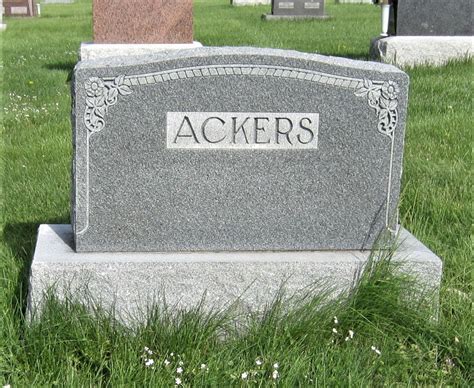 William Anthony Ackers Memorial Find A Grave