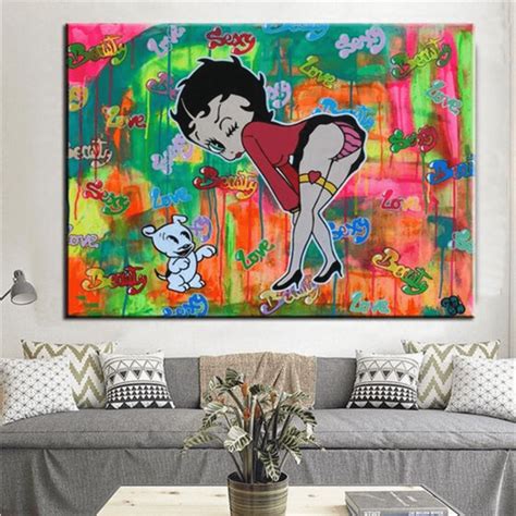 Betty Boop Canvas