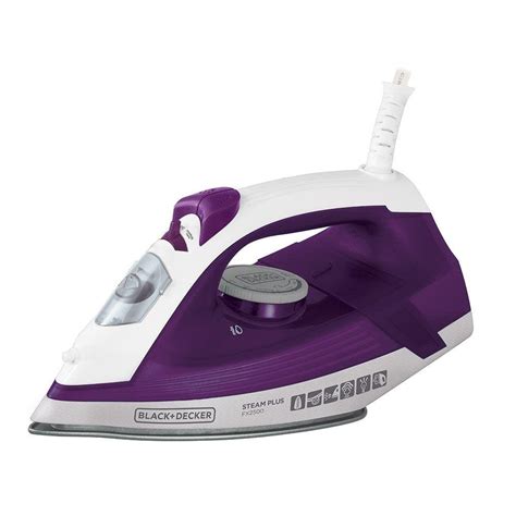 Ferro Passar A Vapor Black Decker Fx2500 Steam Plus Base Ceramic