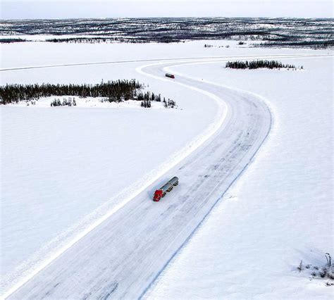 Route de glace La route d hiver la plus célèbre au monde KAG Canada