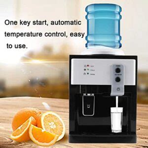 YILIKISS Countertop Water Cooler Dispenser With Hot Cold And Room Temperature Water Top Loading