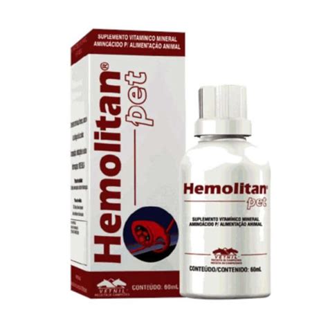 Hemolitan Pet Ml Veterinaria La Pastora