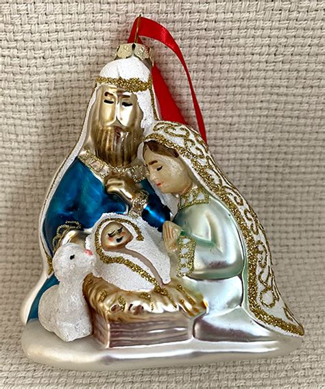 Old World Holy Family Ornament - The National Shrine of Blessed Francis ...