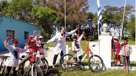 Actividad Por Semana Del Coraz N En Escuela De Colonia De Abril