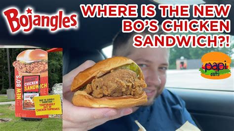 Where Is The New Bos Chicken Sandwich We Need Answers Bojangles Youtube