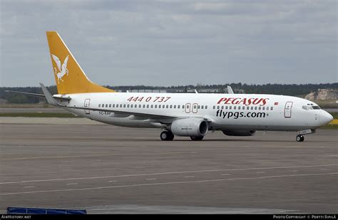 Aircraft Photo Of TC AAP Boeing 737 86N Pegasus Airlines