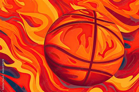 Basketball Wallpapers: Flat Seamless Texture Designs for a Sporty Vibe ...